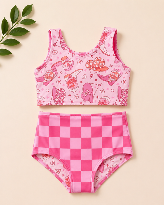 Cowgirl Cutie Reversible Bikini