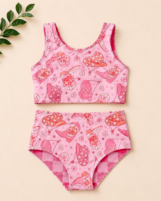 Cowgirl Cutie Reversible Bikini